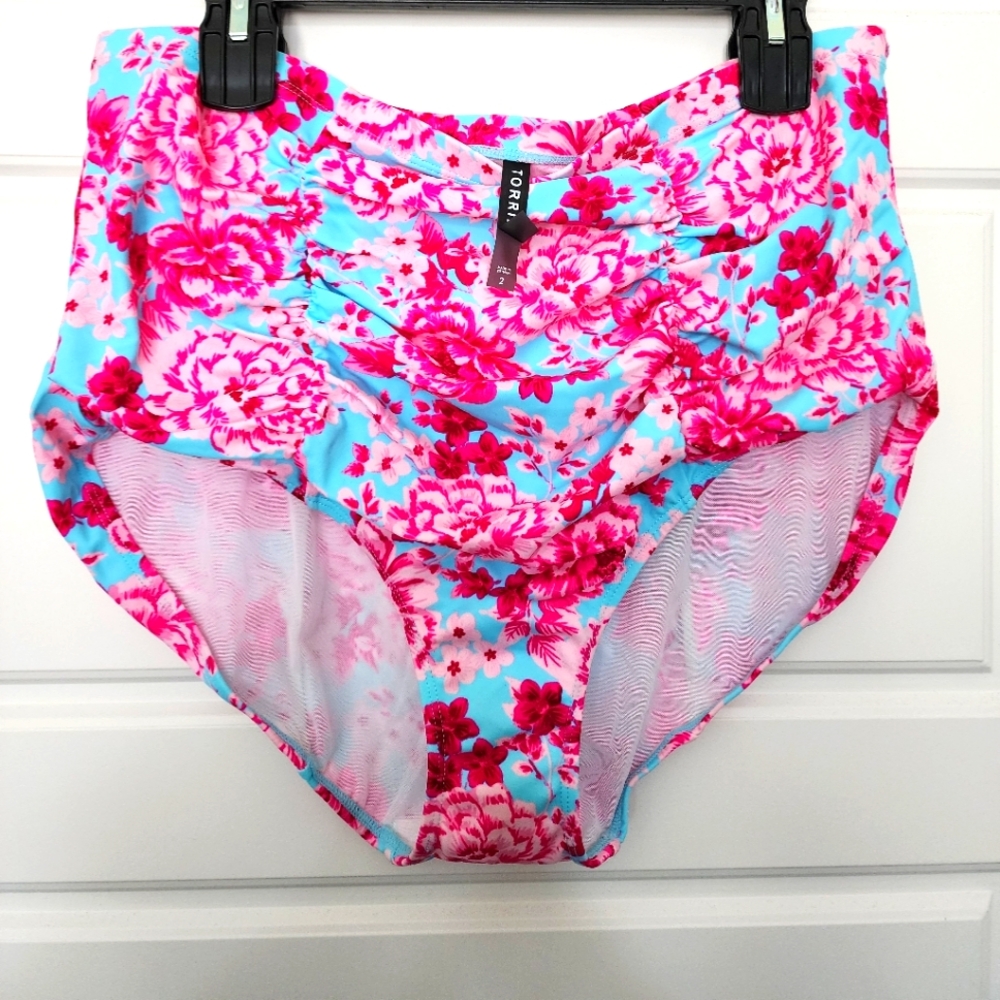 Torrid floral  bikini bottom
